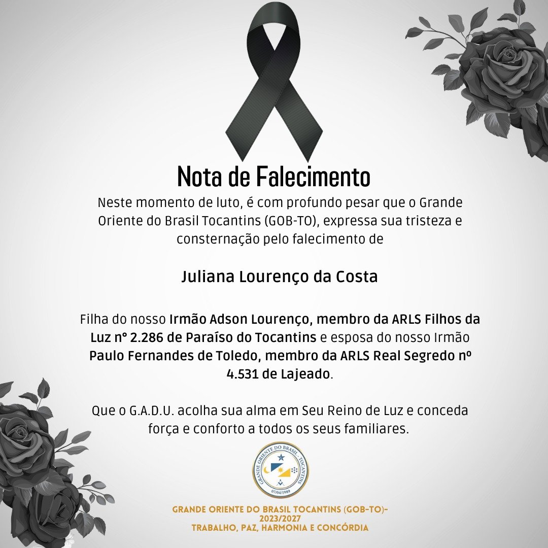 NOTA DE PESAR