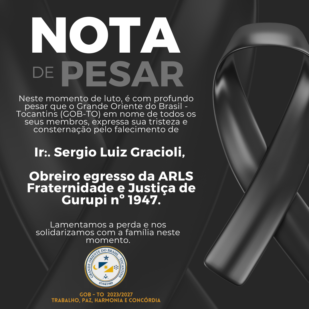 NOTA DE PESAR